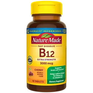 Vitamin B12 3000 mcg Fast Dissolve Tablets
