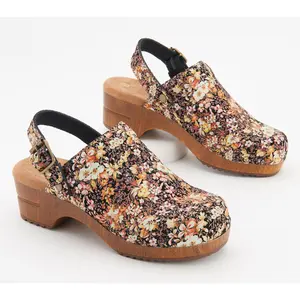 White Mountain Backstrap Heeled Clogs - Being