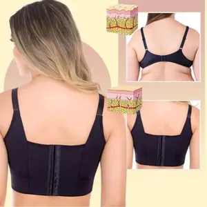 tok Back Fat Full Coverage Comfort SeamlessBra Plus Size comfy Push Up plain bras Breathable bra pack Lady,Adjustable Straps,bombshellbr,Fit Everyday Underwear brassier conso porte plain simple adjustable pushup a ling