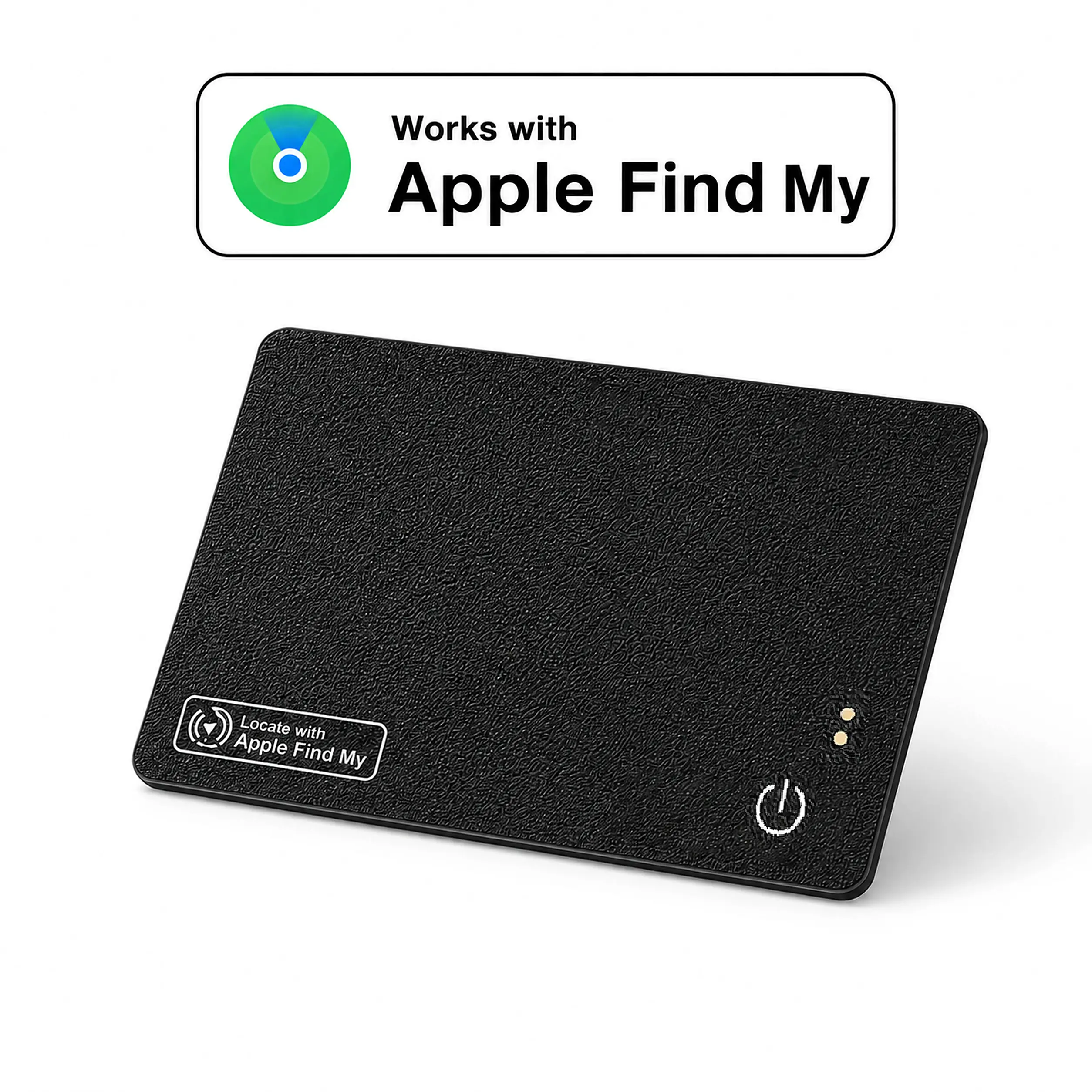 Anti Lost Wireless Bluetooth GPS Tracker Card - Credit Card-Thin Ultra-Slim Mini GPS Tracker with Slip-In Slot, IP67 Water Resistant, Rechargeable Magnetic Charging, AirTag Alternative, iOS Wallet EDC Accessory for iPhone Users