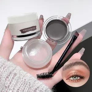 Waterproof Long-Lasting Eyebrow Gel Smudge-Proof & Sweat-Resistant Formula Smooth Texture for Natural Look Brow Styling Gel Single Pack Makeup Essential Eyebrow Makeup Products