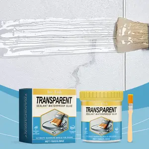 Jue-Fish transparent sealing waterproof glue invisible sealing waterproof leakproof wear-resistant transparent sealing waterproof glue