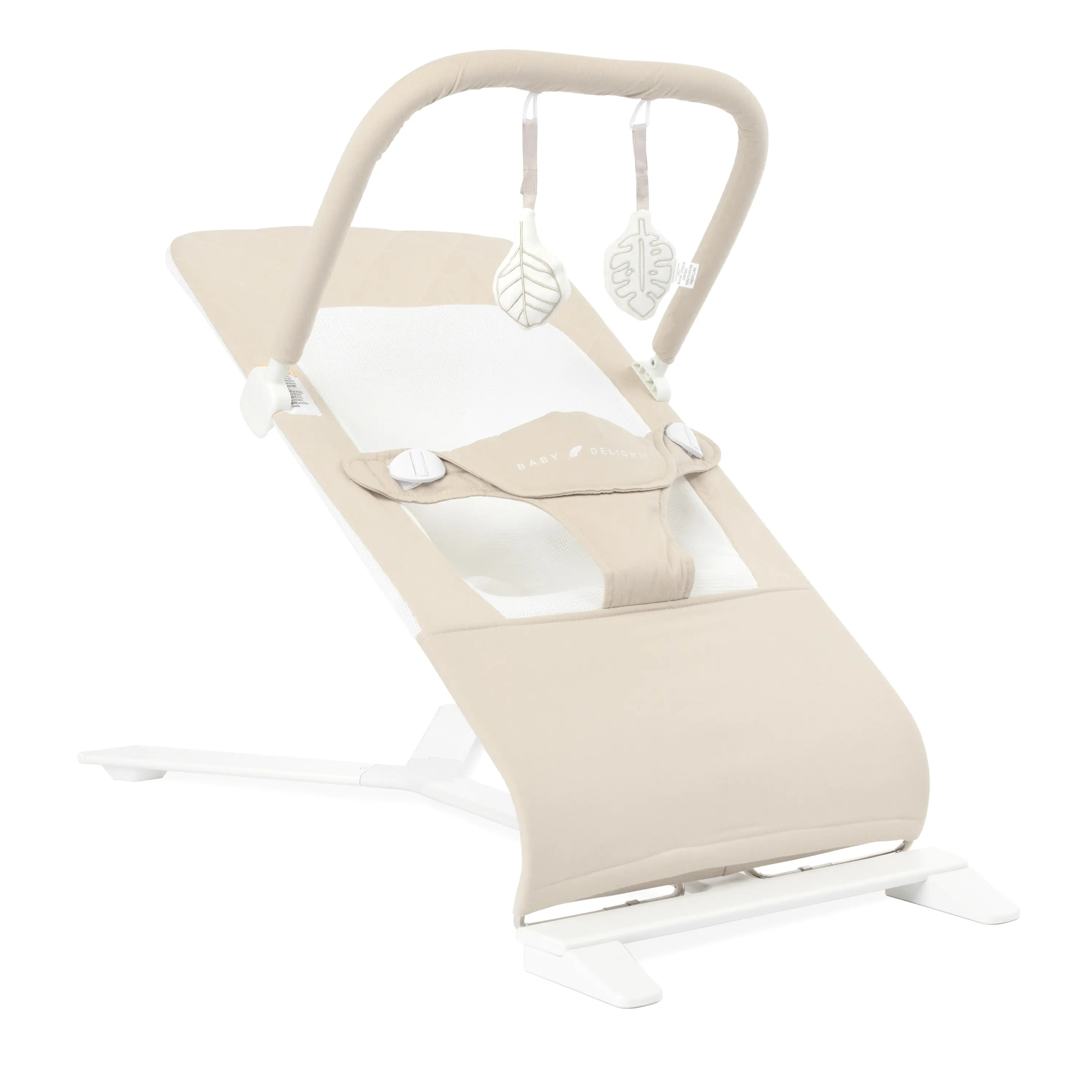 Alpine Organic Deluxe Portable Bouncer - Organic Oat Alpine Organic Deluxe Portable Bouncer - Organic Oat
