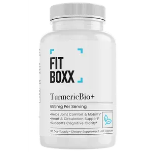 TurmericBio+ – High-Potency Curcumin with BioPerine® for Inflammation, Joint, Heart & Brain Support | Vegan, Clean Formula lymphatic  support