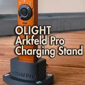 3D-Printed OLIGHT Arkfeld Pro Charging Stand