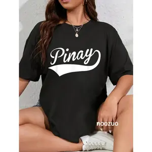 100% Cotton Pinay Shirts for Women Filipina Philippines Pinays Filipino T-Shirt