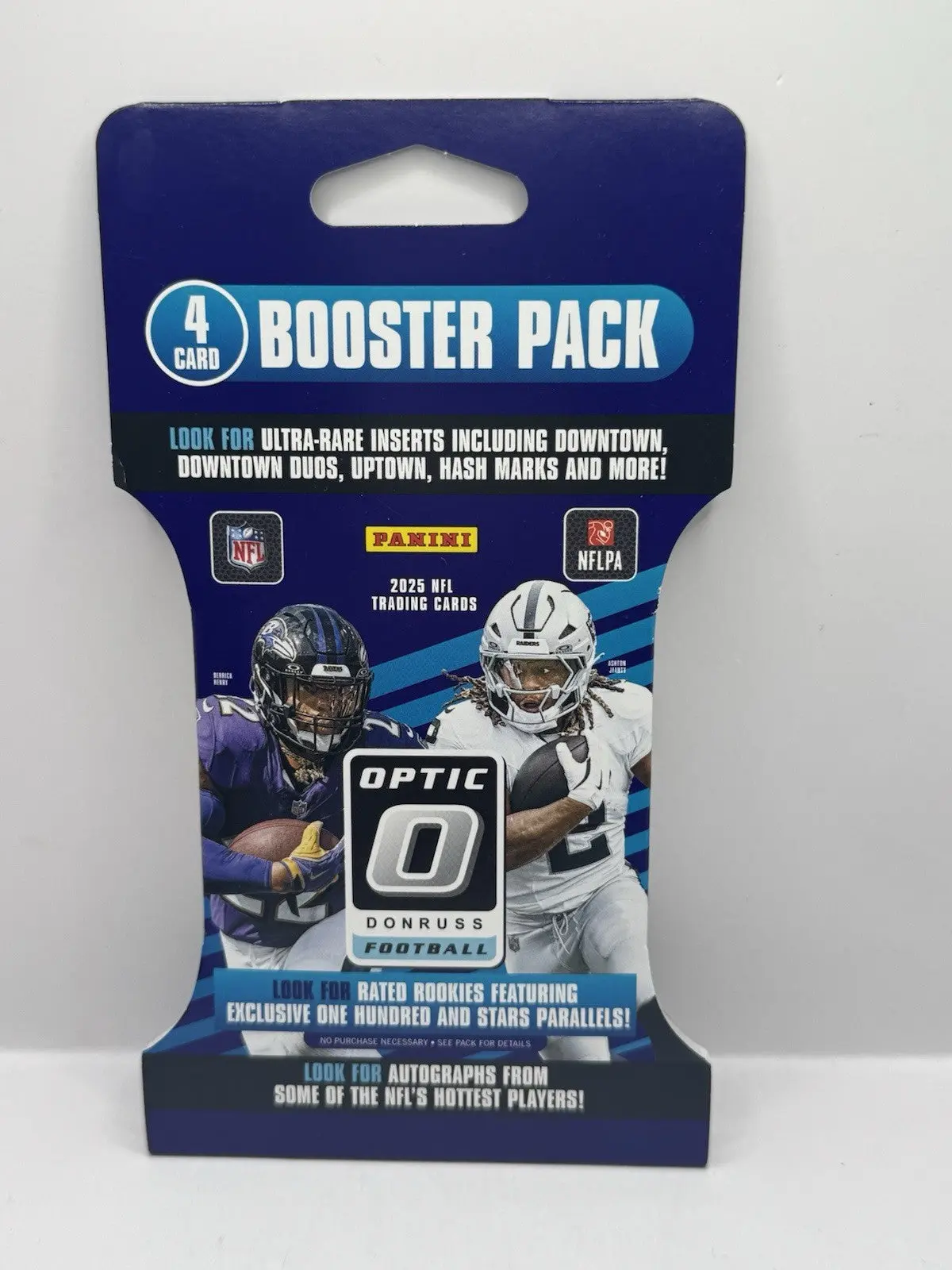 2025 Panini Donruss Optic Football 4-Card Booster Pack - Sealed
