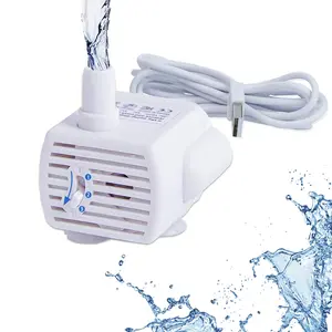 Cat Water Dispenser Replacement Pump, Adjustable Flow Rate, Energy-Saving Silent Design, Ideal for Cat Dog Drinking Fountain