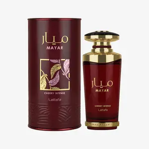 Lattafa Mayar Cherry Intense Eau De Parfum 3.4oz 100ml Unisex Fragrance with Ripe Cherry & Oriental Notes Regular Edition 2024 Launch