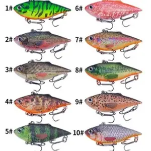 Rattlin Rap 2-1/2” Series - Versatile Fishing Lure in Hot Orange, Red, White, Pink and Golden Colors