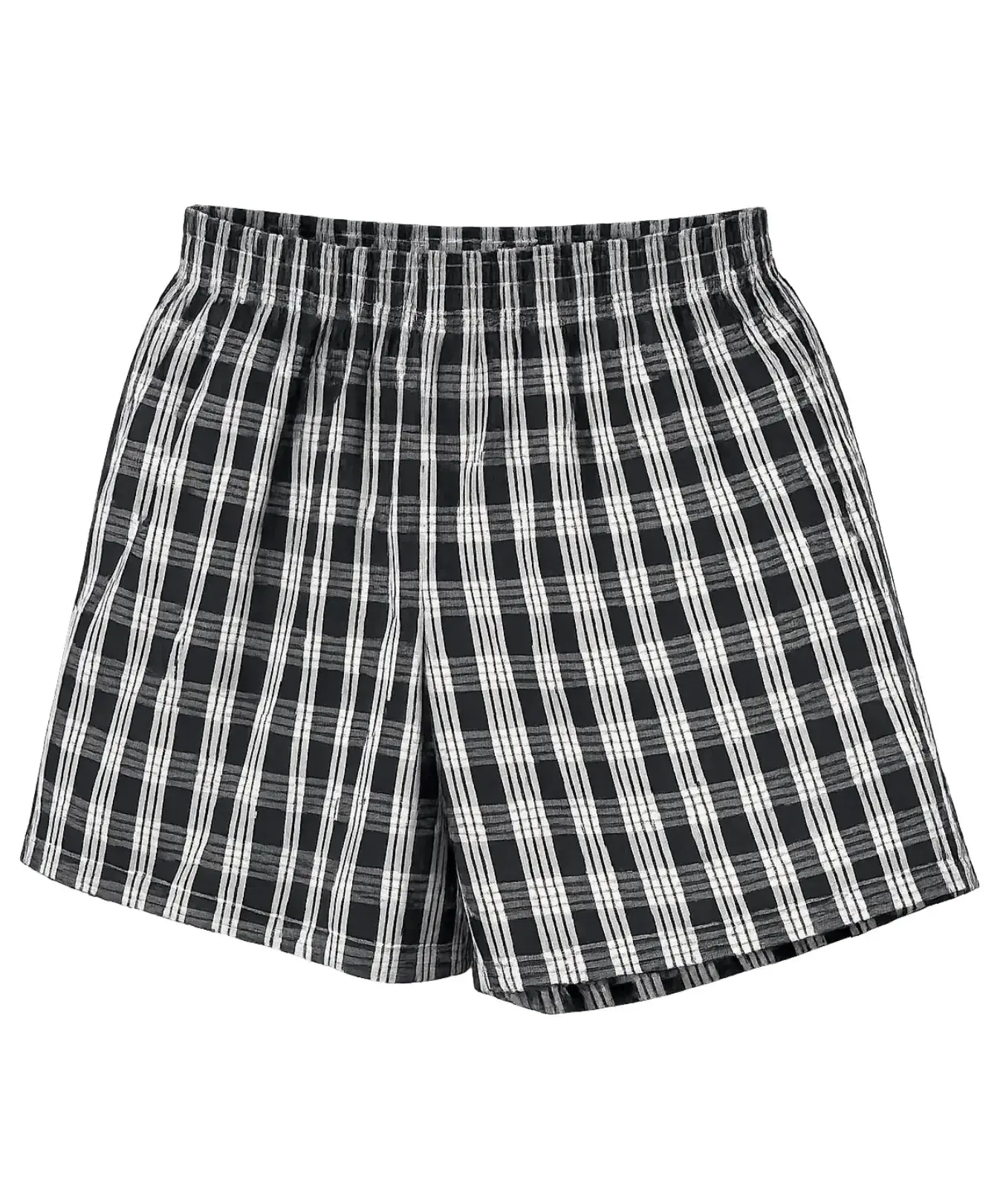 Black Palaka Shorts for Women