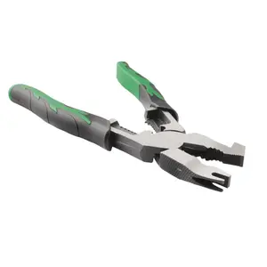 Multi-Function Upgraded 10-in-1 Wire Stripper Pliers with Adjustable Depth, CR-V Steel Diagonal Cutters, Ideal for Electrical Wiring, Nails, Home Repairs, and DIY Projects