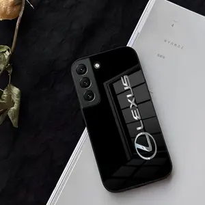 Luxury Lexus Car Phone Case Glass for Samsung Galaxy S26 S25 S23 S24 S21 S22 S20 Ultra Fe Plus A15 A14 Cover Protector