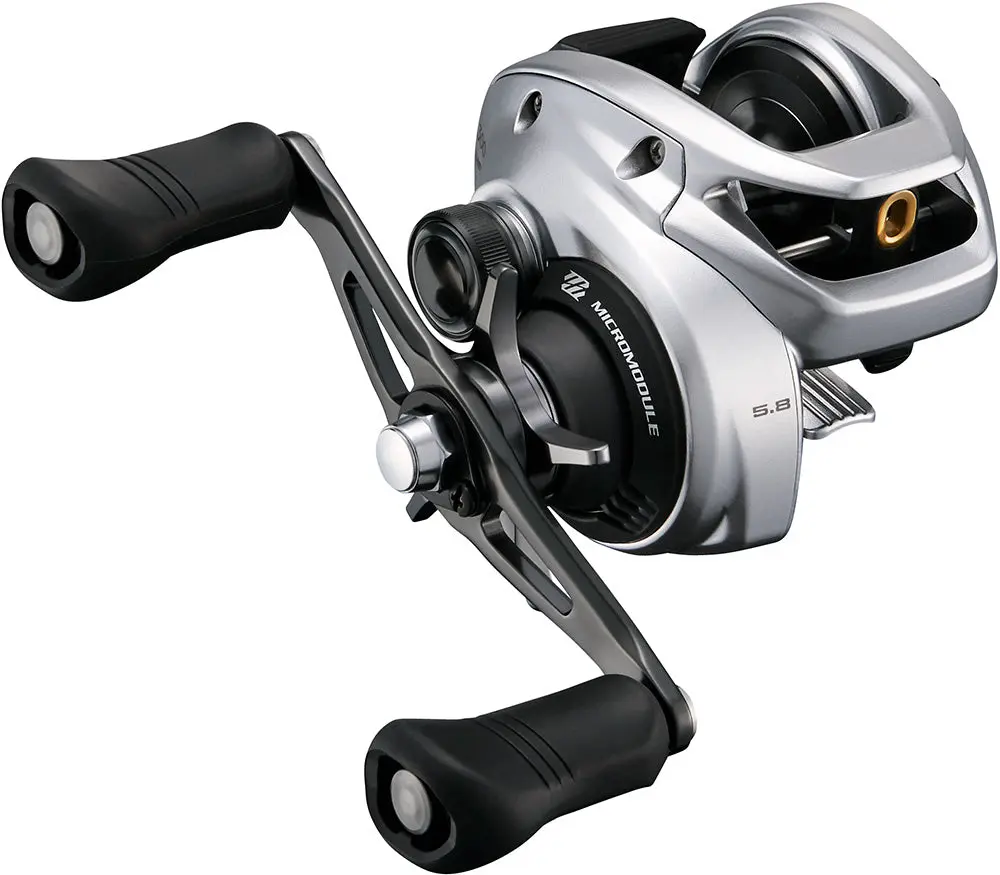 Shimano Tranx 300 B Baitcasting Reels - Fishing Tackle, B Models, Saltwater Casting Reels, Aluminum Body, Hybrid Freshwater/Saltwater Performance