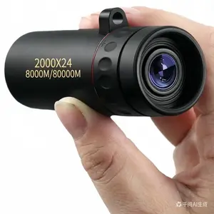 High-Power 8X Compact Monocular Telescope, Lightweight & Portable for Outdoor Adventures, Bird Watching, Hiking and Stargazing