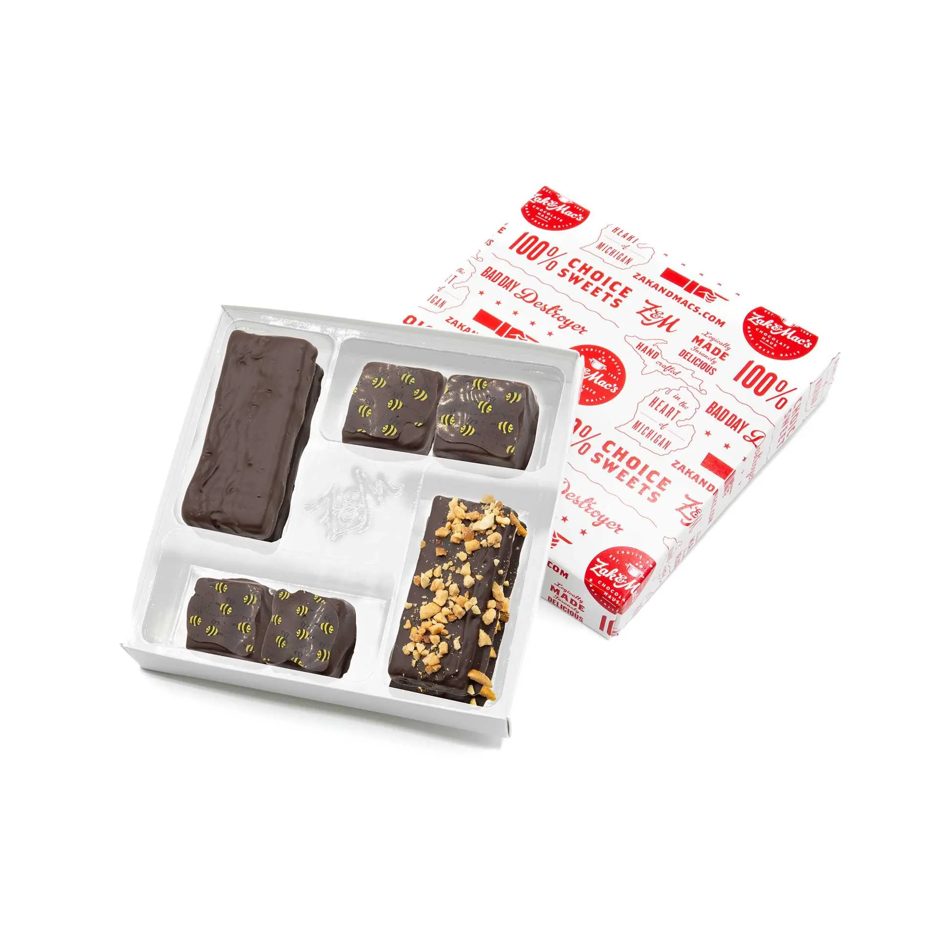 Dark Chocolate Caramel & Toffee Box