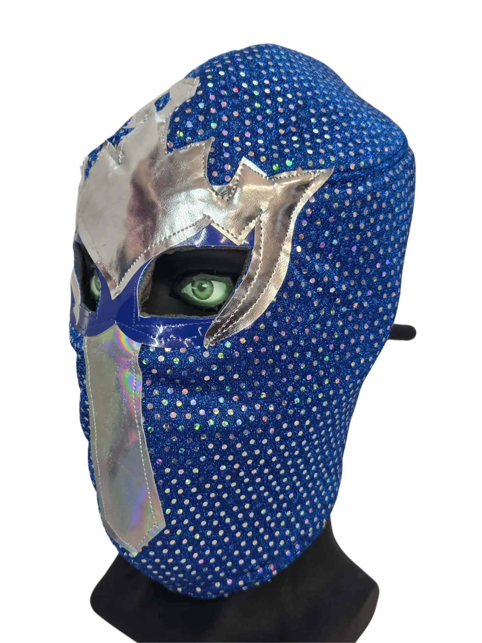 Wrestling Adult Size Nylon Fabric Lucha Libre Mask (El Valiente), Festive & Party Supplies Accessory - Comfortable, Easy-to-Wear, Authentic Design for Casual or Stage Events, Fan Mascara