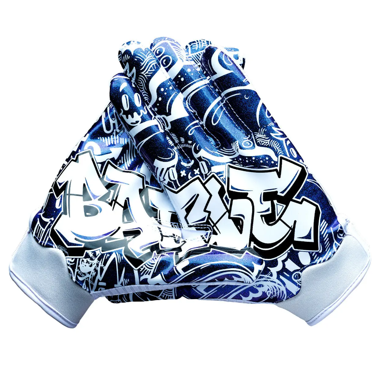 Prism Graffiti Doom Receiver Football Gloves