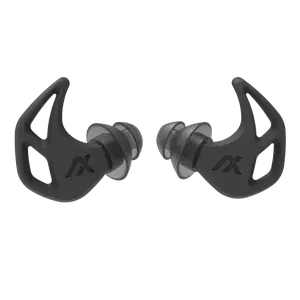 AXIL X20 Noise Reduction Ear Plugs - Black - Customizable Fit Hearing Protection for Sleeping, Festivals, Live Events and Sports – 24dB