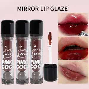 2-Pack Plump Glossy Lip Glaze | Transfer-Proof, Hydrating Lip Color for Students - Brightening, No-Makeup & Nude Shades, Perfect for Women & Girls' Daily Use