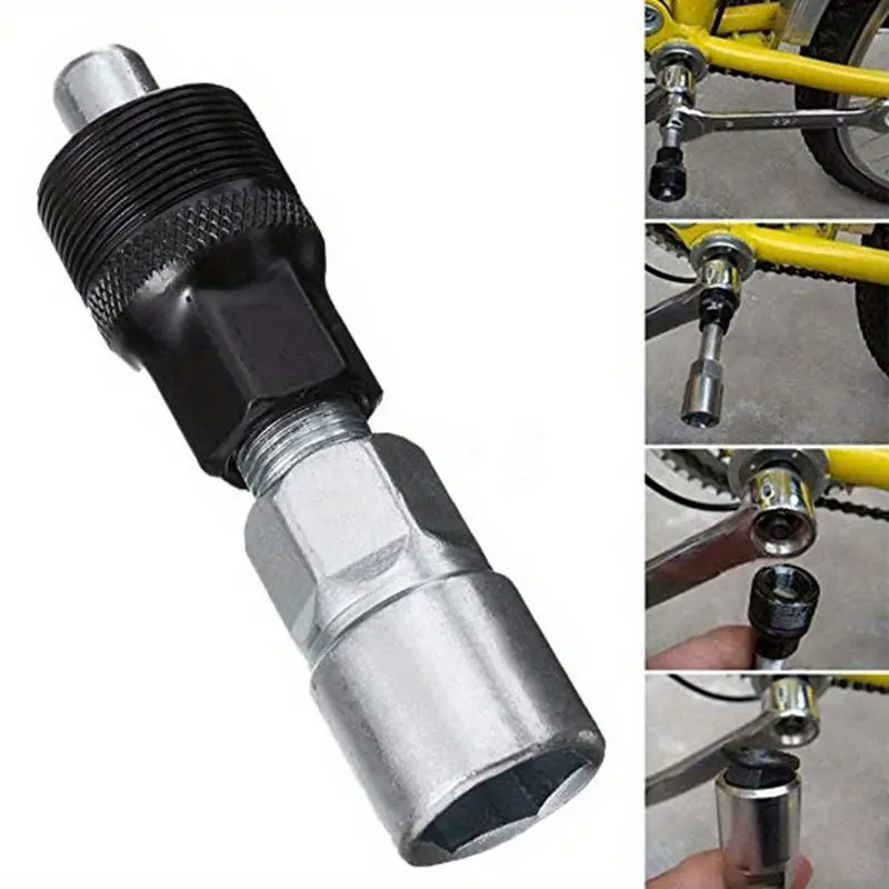 Bikes Crank Wheel Extractor, Crank Puller, Bottom Bracket Cycling Crankset Pedal Remover Repair Tool For MTB And Road Bike Bicycle Maintenance Tools