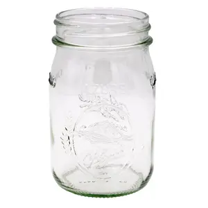 Azure Standard 16oz Regular Mouth Pint Mason Jar