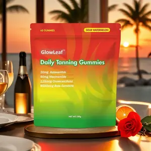 Women’s Daily Tanning Gummies (60pcs) |   Natural Sun-Free Tanning Supplement with Astaxanthin & Niacinamide