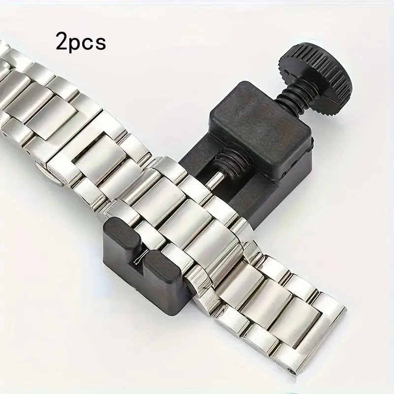 2pcs Watch Link Removal Tool Kit, Watch Repair Toolkit, Band Chain Link Pin Remover, Smartwatch Bracelet Strap Adjustment, Watch Maker Repair Tools
