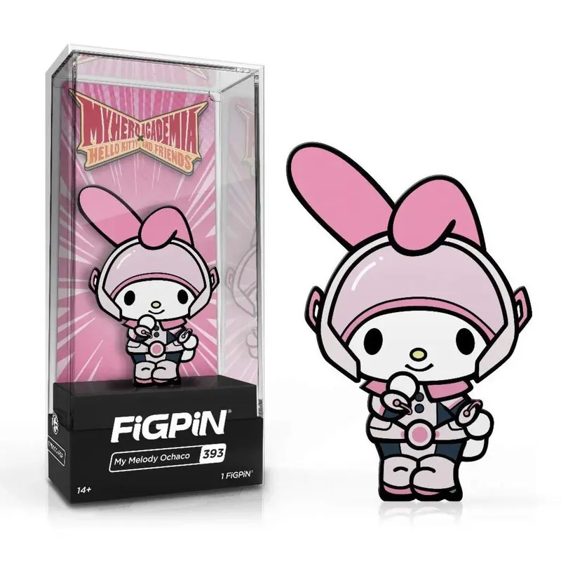 FiGPiN Sanrio My Hero Academia x Hello Kitty and Friends My Melody Ochaco #393
