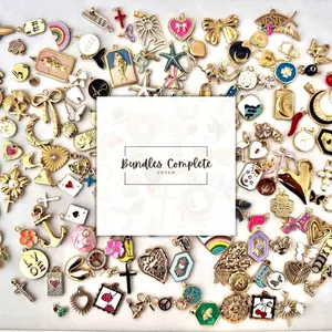 Charms ONLY - Pick-a-Charm(s) - 18K Plated on Stainless or Brass - Individual Charm Picks - Your Charm, Your Way!!