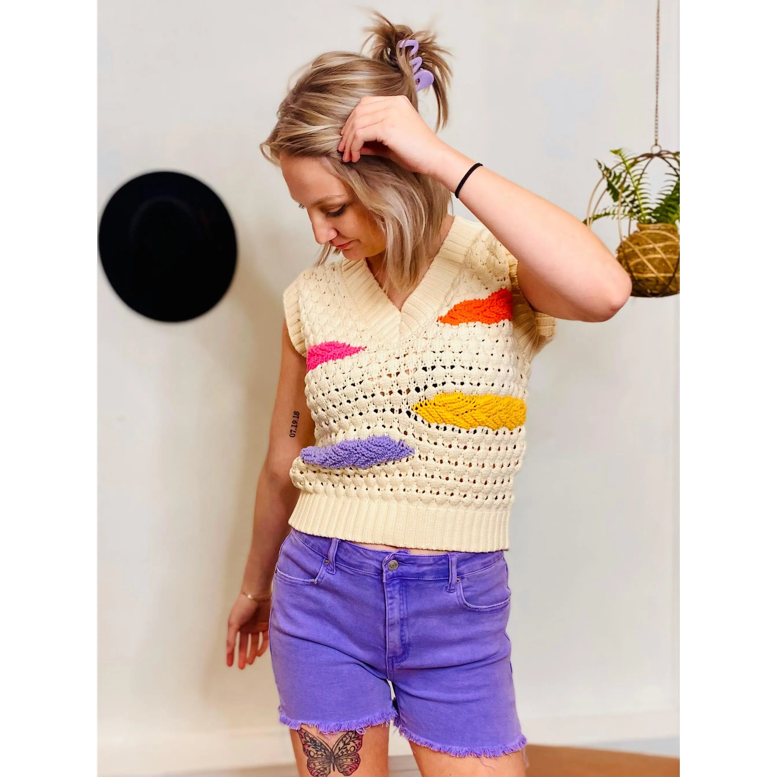 Gabra Sweater Vest DEAR JOHN