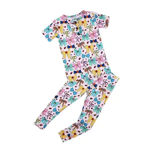 Princess RUFFLE TWO PIECE Soft Bamboo Lounge Set for Kids