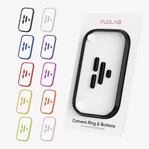 FLOLAB Camera Ring & Buttons Set for iPhone 17 Surtect Series