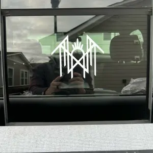 Sleep Token Band Logo Car Decal- High-Quality Vinyl Durable Weatherproof - Band Fan Gift Design - Perfect for Cars, Tunblers & Laptops 5.5”x4.5”