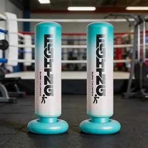 Gradient Inflatable Sandbag Indoor Game for Kids & Adults, 59 Inch Karate Boxing Training Set, Boxing Equipment, Durable Quick Bounce, Christmas/birthday Gift