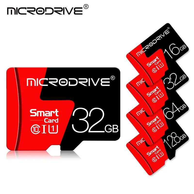 MICRODRIVE High Speed Micro SD Memory Card + Adapter for Smartphone Camera Drone Switch Tablet Security Sports Action Camera Gaming Consoles