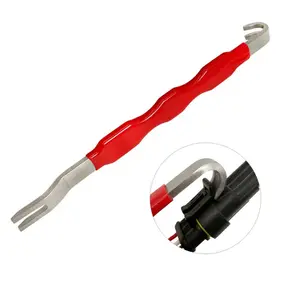 Automotive Electrical Terminal Connector Separator Removal Tool Remover, Electrical System and Disconnect Tool for Most Vehicles (1Pc,Red)