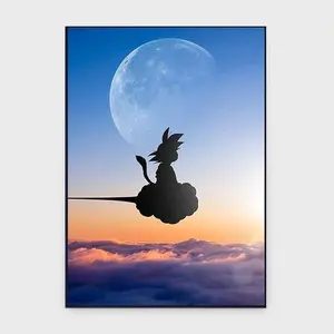 Goku Dragon Ball Poster, Home Decor, No Framed