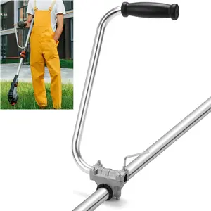 Universal Trimmer Handle Weed Eater Ergonomic Back Saver Handle Extension for Stihl Husqvarna Echo Troy Bilt Ryobi String Trimmer