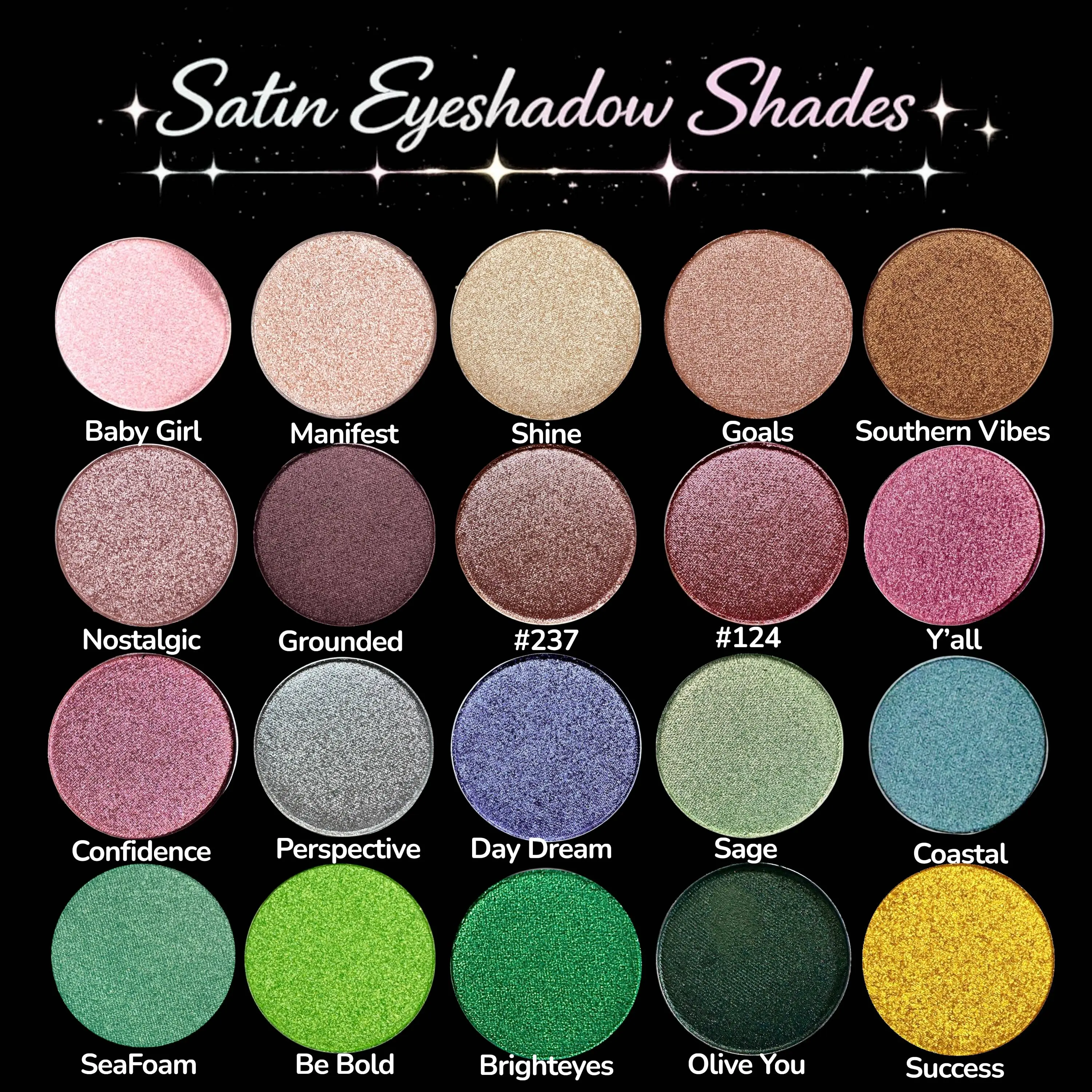 Mateo Beauty Metallic Eyeshadow Refill Pan - High Pigment Satin Formula with Silica & Bis-diglyceryl Polyacyladipate 2, 26mm Magnetic, Vegan, Cruelty Free, Matte/Shimmer, Shimmering Eyeshadow Palette, Radiant Glow, Brighteyes, 12 Months, Blendable