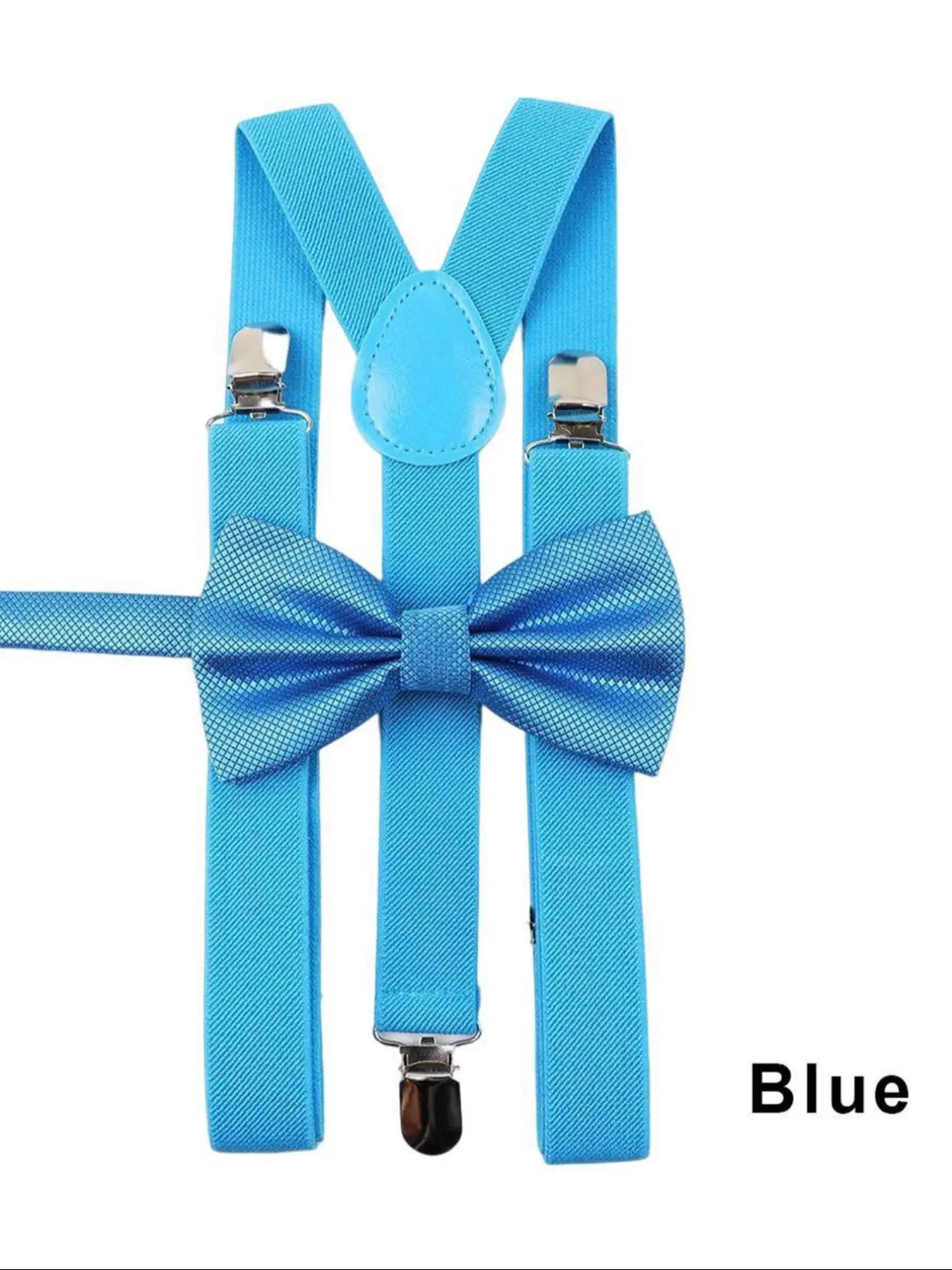 Men's Four Clip Elastic Back Tie Set, Back Tie Design, Comfortable Durable Daily Wear, Fashion Men's Underwear Accessories, Stylish Innerwear, Bow Ties
