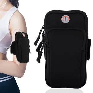 Waterproof Running Arm Bag, Active Sports Arm Bag, Fitness Arm Band, Running Supplies for Trail Running, Outdoor Running, Cycling, Jogging Equipment, Training