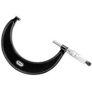 Starrett 436.1XRL-5 4-5 in. Outside Micrometer with 0.001 in. Grads Ratchet Stop
