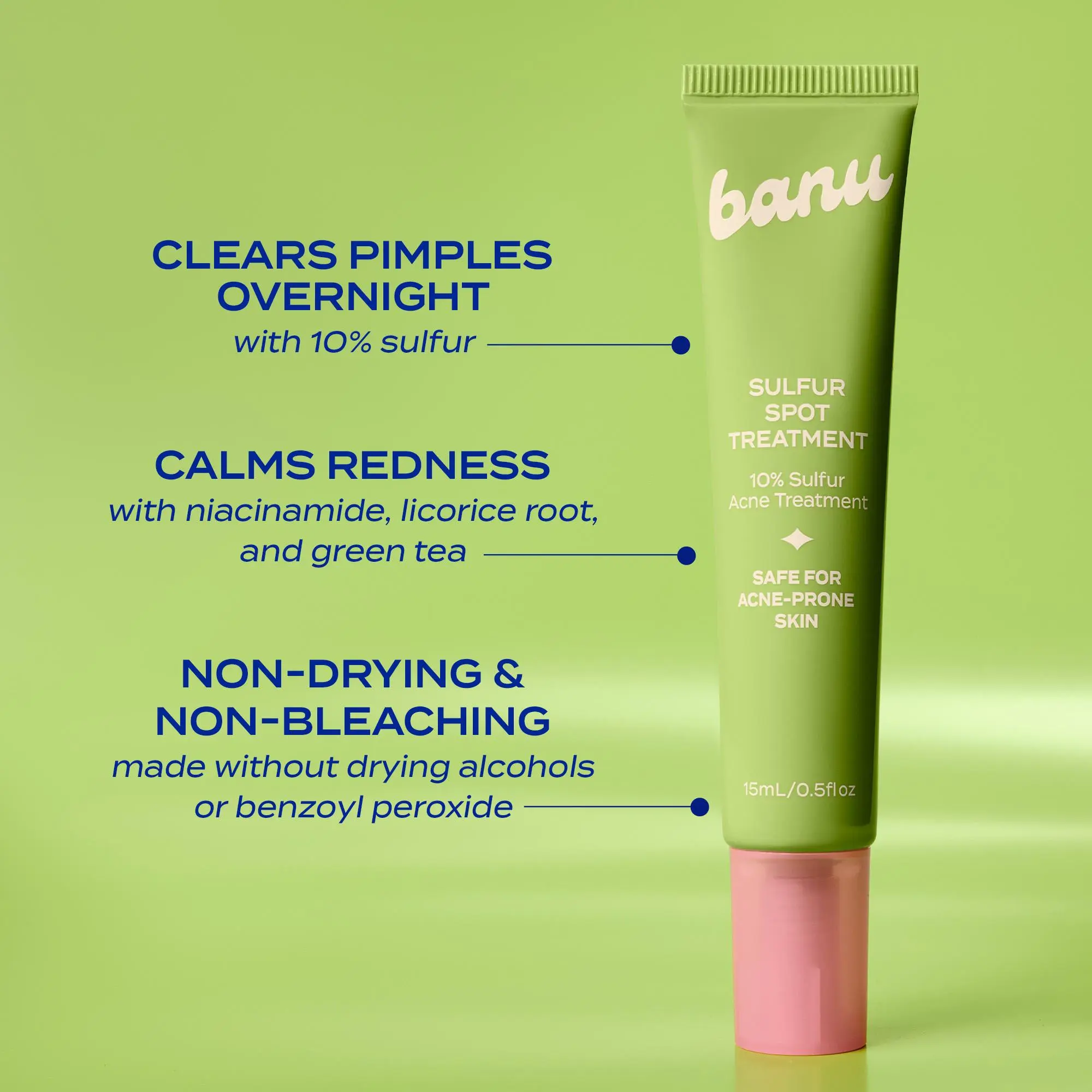10% Sulfur Acne Spot Treatment Acne Topical Acne Solution Cream Acne Clearing Products