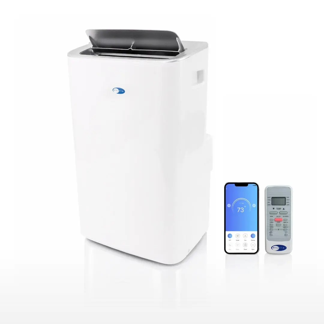 Whynter 13,500 BTU Wi-Fi Portable Air Conditioner, Dehumidifier & Fan | ARC-1050XP