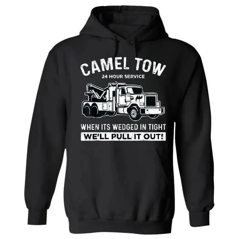 🚚😆Funny Tow Truck Graphic Hoodie – "24 Hour Service" Slogan Print😆🚚 Bold humor streetwear hoodie featuring a tow truck graphic & sarcastic quote, perfect for truck lovers, mechanics, blue-collar style fans, and anyone who loves funny graphic hoodies
