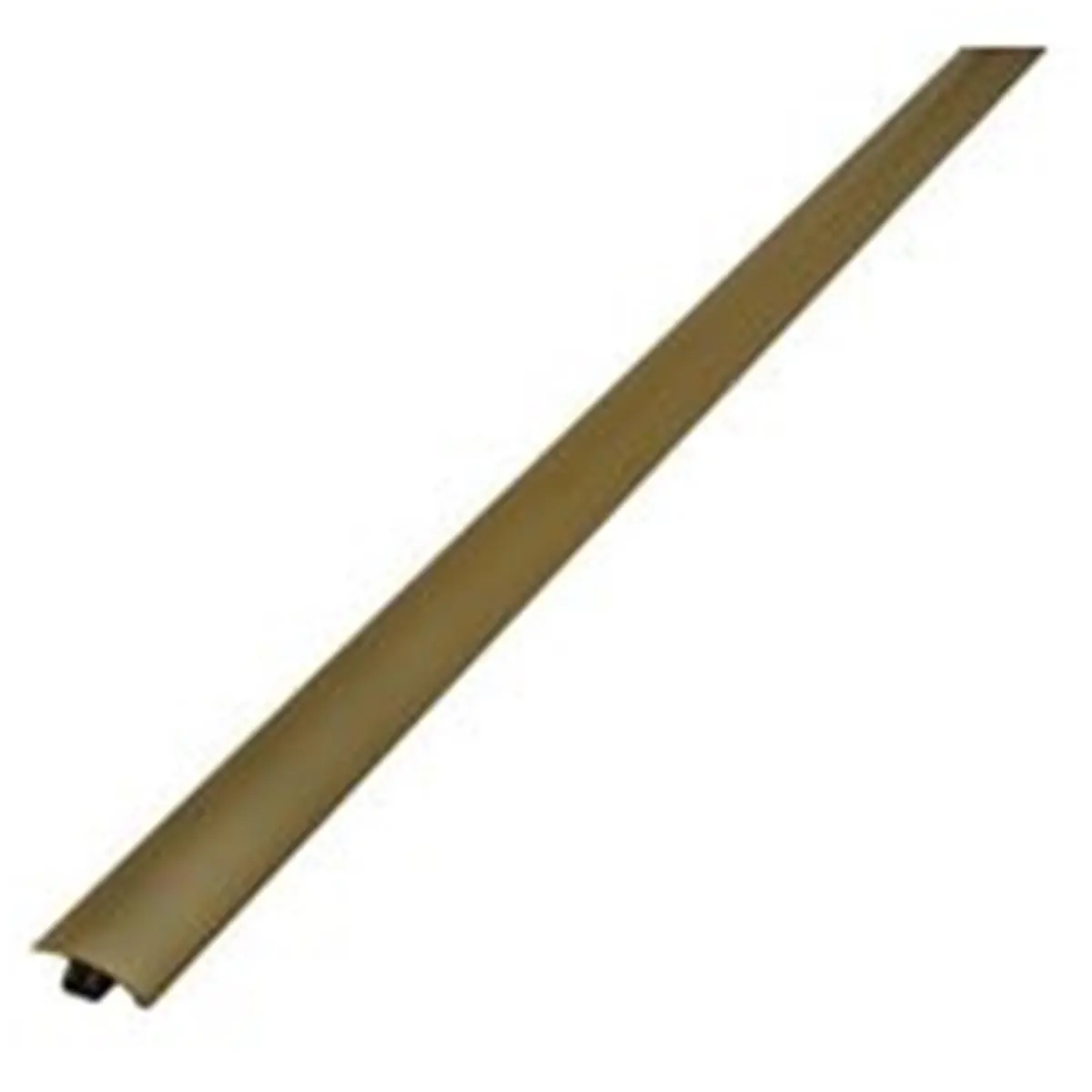 M-D Building Products 36 in. Antique Brass Hardware Flooring Reducer - Snap Track Design, 1/2"h Difference Compatibility, High Strength Adhesive, Floor Transition Connector