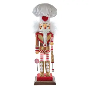 18" Hollywood Nutcrackers™ Gingerbread Chef Nutcracker