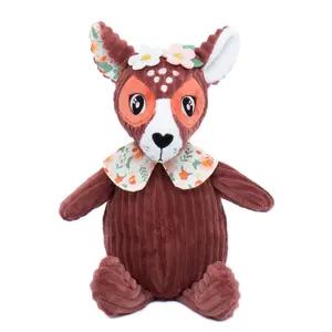 Les Deglingos Simply Small Plush Animal | Melimemos the Deer