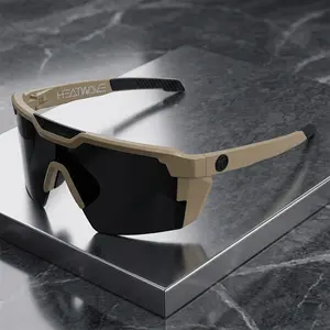New High Quality Photochromic Sunglasses (C1)  Square Single-Lens Design, Unisex Cycling Shades, UV400 Protection, Z87+ Certified